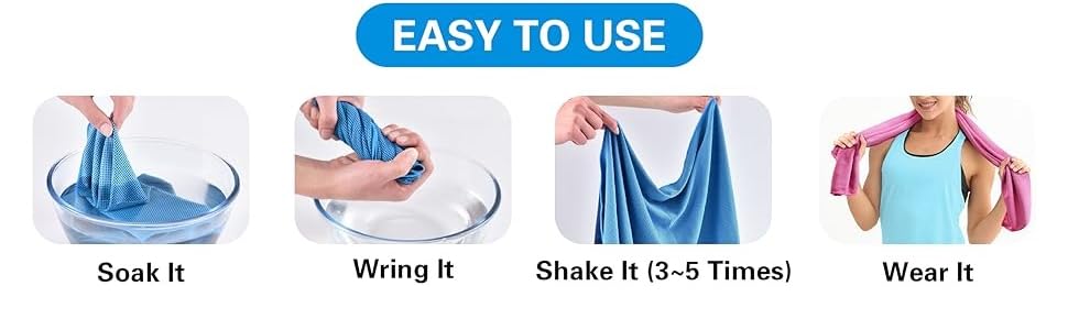 cooling towels uses